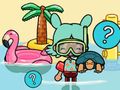 Игра Детски тест: Животно във вода  онлайн