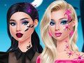 Игра Поп културен грим за Хелоуин  онлайн