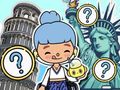 Игра Детски тест: Пътуване по света  онлайн