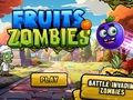 Игра Плодове срещу зомбита  онлайн