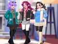 Игра Момичешка модна зима  онлайн
