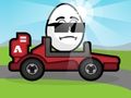 Игра Състезание с коли с яйца  онлайн