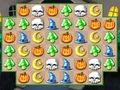 Игра Halloween Burst match 3 Пъзел  онлайн