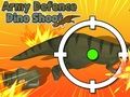 Игра Army Defense Dino Shoot  онлайн