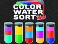 Игра Цветна водна сортировка 3D  онлайн
