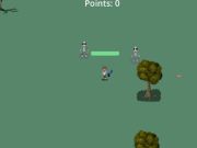 Игра Гробище на скелети  онлайн