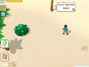 Игра Оцеляване на остров зомбита  онлайн