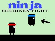 Игра Битка с нинджа шурикени  онлайн