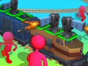 Игра Влак Артилерия Приключение  онлайн