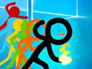 Игра Стикмен срещу зомбита: Епична битка  онлайн