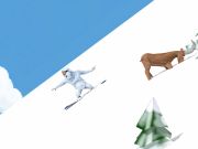 Игра Сноуборд лудост  онлайн