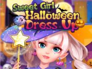 Игра Облечи сладко момиче за Хелоуин  онлайн