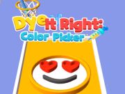 Игра Dye It Right: Избор на цвят  онлайн