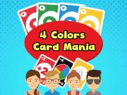 Игра Мания на карти с 4 цвята  онлайн