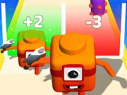 Игра Merge Number Cube: 3D игра на бягане онлайн