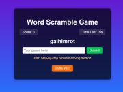 Игра Предизвикателство за игра на думи онлайн