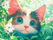 Игра Пъзел: Невинна котка  онлайн