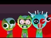 Игра Sprunki Music Scary Beat Box онлайн