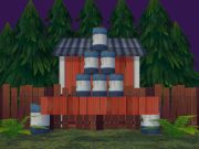 Игра Стрелба с топки  онлайн