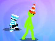 Игра Паркур Майстор: Състезание със Стикман  онлайн