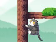 Игра Безкрайно изкачване на котка  онлайн