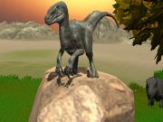 Игра Дино симулатор Атака на града  онлайн