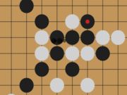 Игра Gomoku: пет камъка в един ред  онлайн