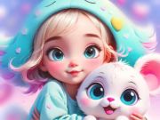 Игра Пъзел: Сладко бебе  онлайн