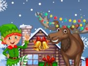 Игра Лилав коледен подарък  онлайн
