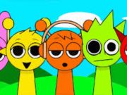 Игра Sprunki Решете и играйте  онлайн