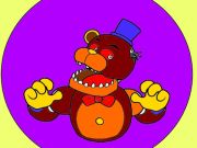 Игра FNAF книжка за оцветяване  онлайн