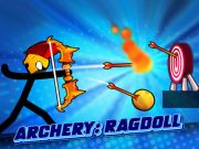 Игра Ragdoll за стрелба с лък  онлайн