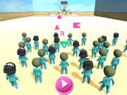Игра Състезание за игра на калмари 3D онлайн