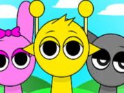 Игра Sprunki Открийте 5-те разлики  онлайн