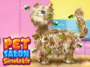 Игра Симулатор на салон за домашни любимци  онлайн
