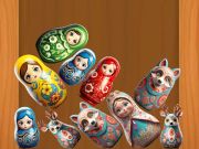 Игра Обединяване на Матрешки  онлайн