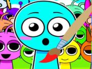Игра Време за оцветяване на Sprunki  онлайн