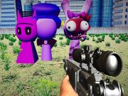 Игра Sprunki Sniper Squid Игра  онлайн
