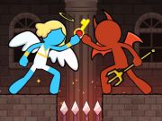Игра Дуо на Stickman: Избягайте от гробницата  онлайн