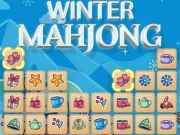 Игра Зима Маджонг  онлайн
