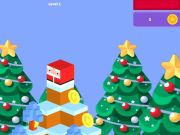 Игра Дядо Коледа се втурва надолу  онлайн