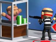 Игра Стрелец на пъзели на банков грабеж  онлайн