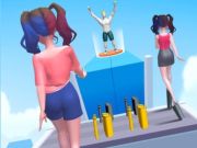 Игра Високи токчета събират бягане  онлайн