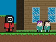 Игра Избягване на калмари, но блокиране  онлайн