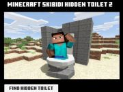 Игра Minicraft Skibidi Скрита тоалетна 2  онлайн