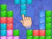 Игра Блок пъзел пътуване  онлайн