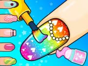 Игра Книга за оцветяване: Салон за нокти  онлайн