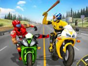 Игра Мото атака - състезания с велосипеди  онлайн