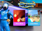 Игра Измиване на мощност чист симулатор  онлайн