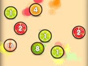 Игра Merge Balls Shooter 2048 Свържете плодовете  онлайн
